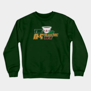 Ethiopia, Amharic (The Coffee Made Me Do It) Crewneck Sweatshirt